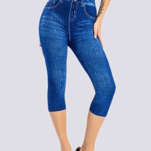 Korta jeggings