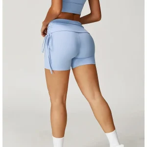 Formande fitnessshorts för damer – hög midja