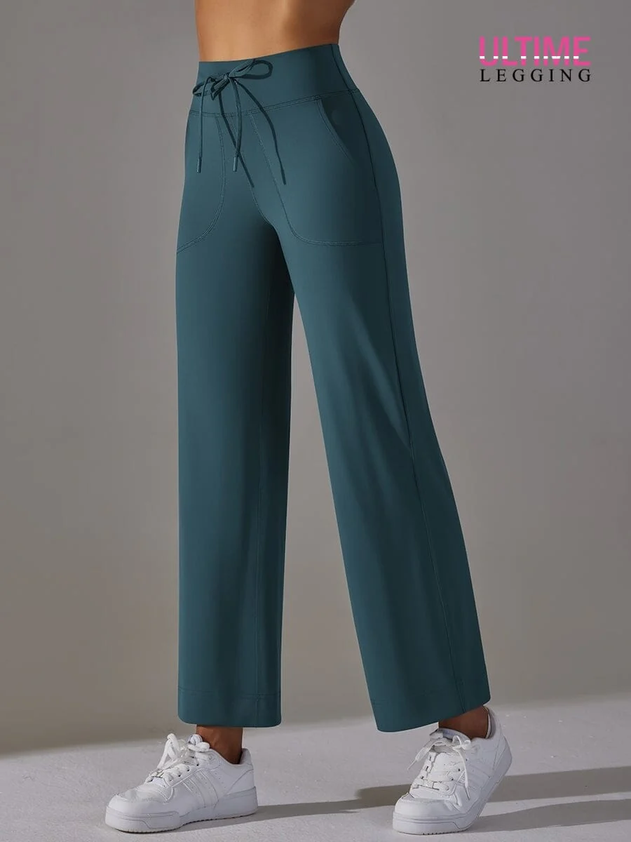 Leggings med vid ben och ficka – ultimate-legging