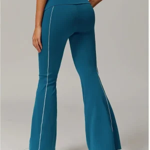 Cellulitsdöljande leggings med utsvängd benform – Suprem