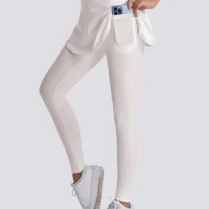 Leggings med inbyggd kjol (ficka)