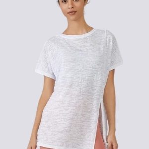 Lång sport-T-shirt