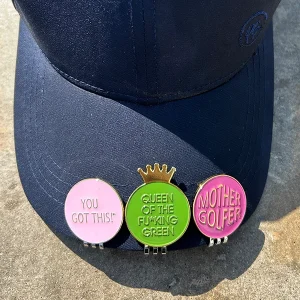 Golfpaket med Vattenflaska, Keps och 3 golfmarkörer